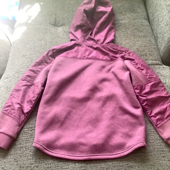 Kids Under armor purple full zip sweater - Picture 2 of 2